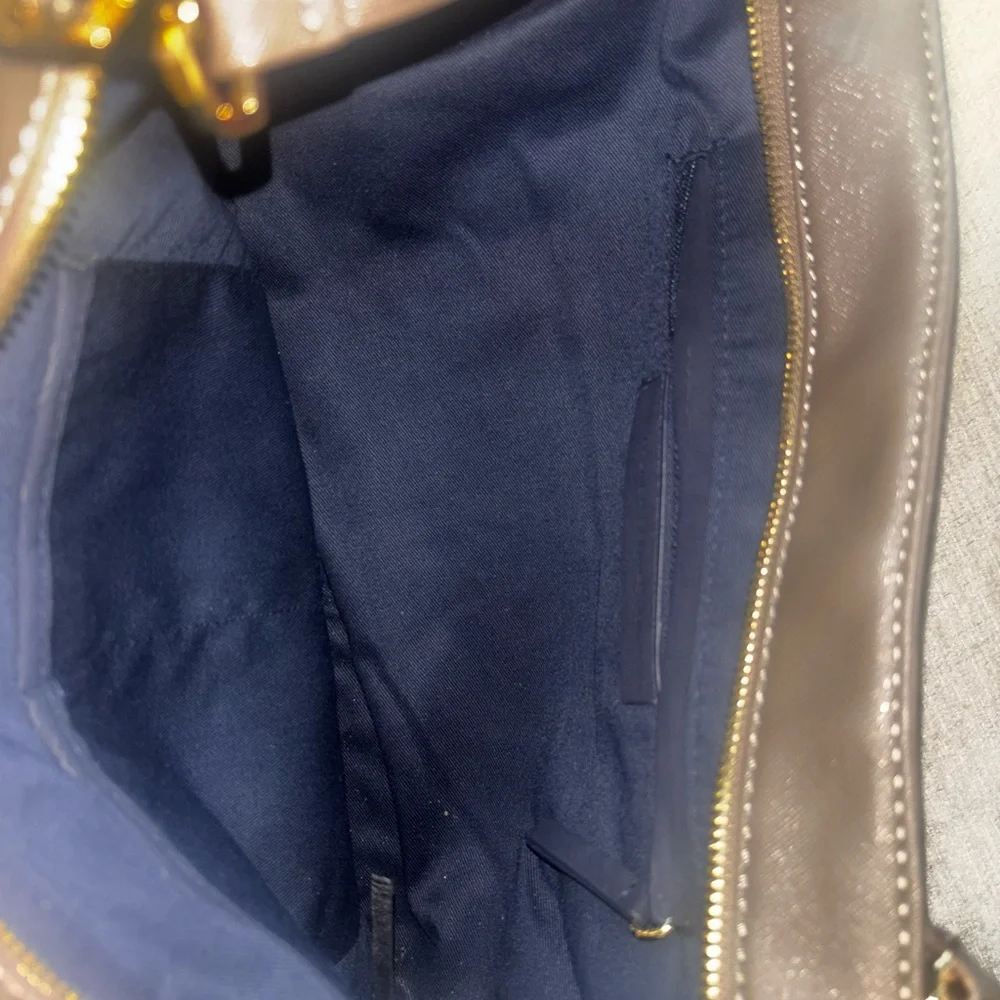 French Connection Leopard Print Bag Clutch Purse Glam Animal Pleated Hand Bag
